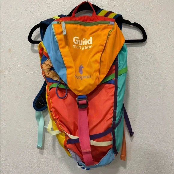 Cotopaxi Tarak 20L Backpack (Del Día) with a "Guild Mortgage" logo. - Picture 1 of 11